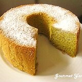 甘さ控えめ♪我が家の”抹茶シフォン”